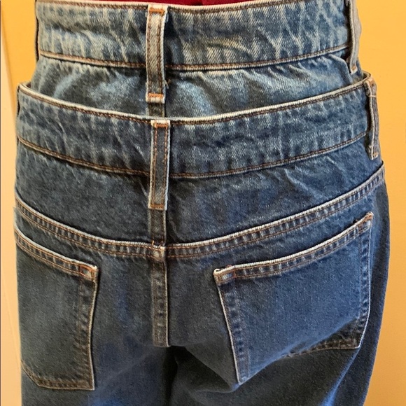 Sandro Paris Double Waist Band Women's Jeans - Picture 7 of 17